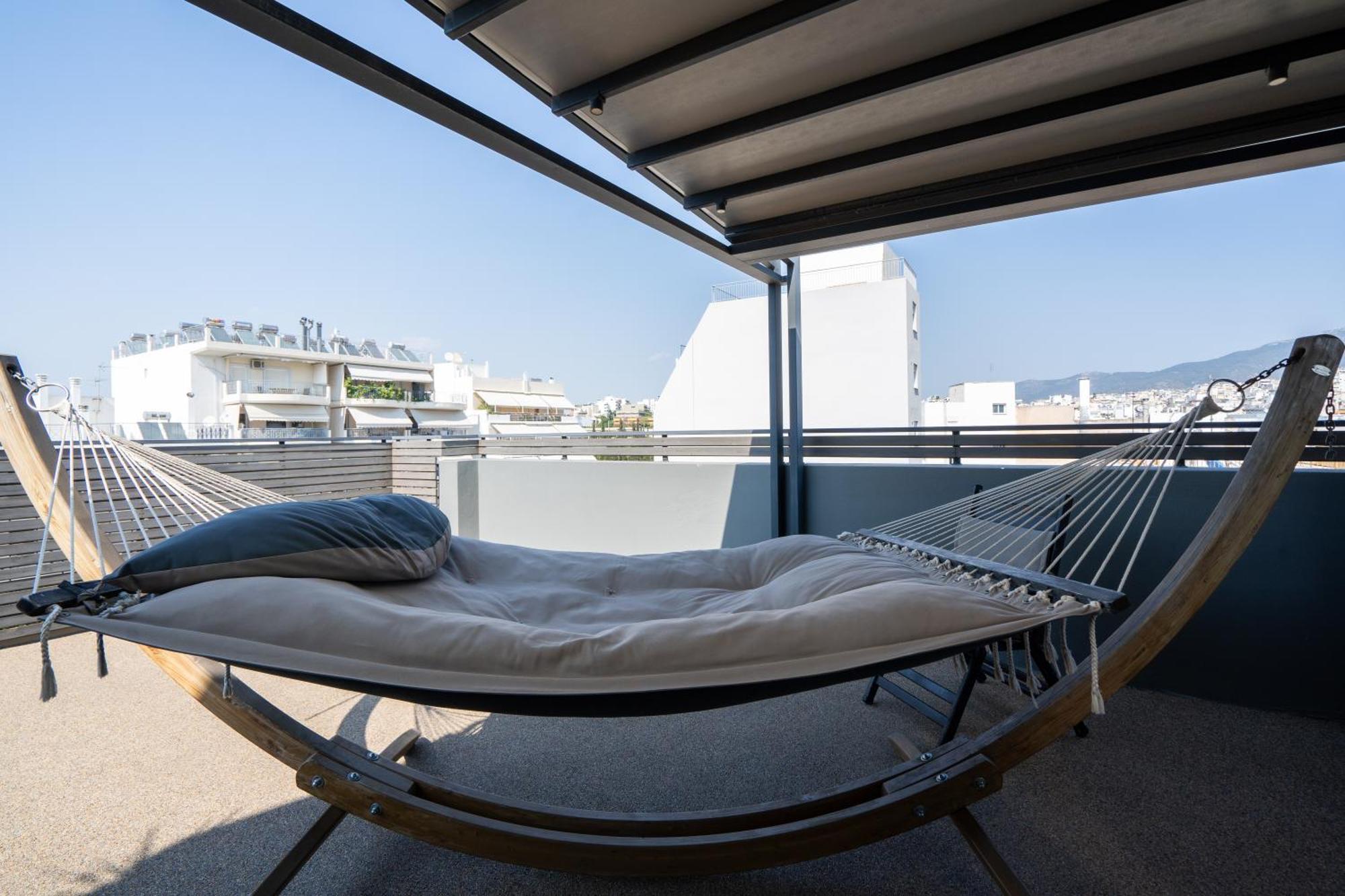 Luxury Penthouse With Private Rooftop - Acropolis View *